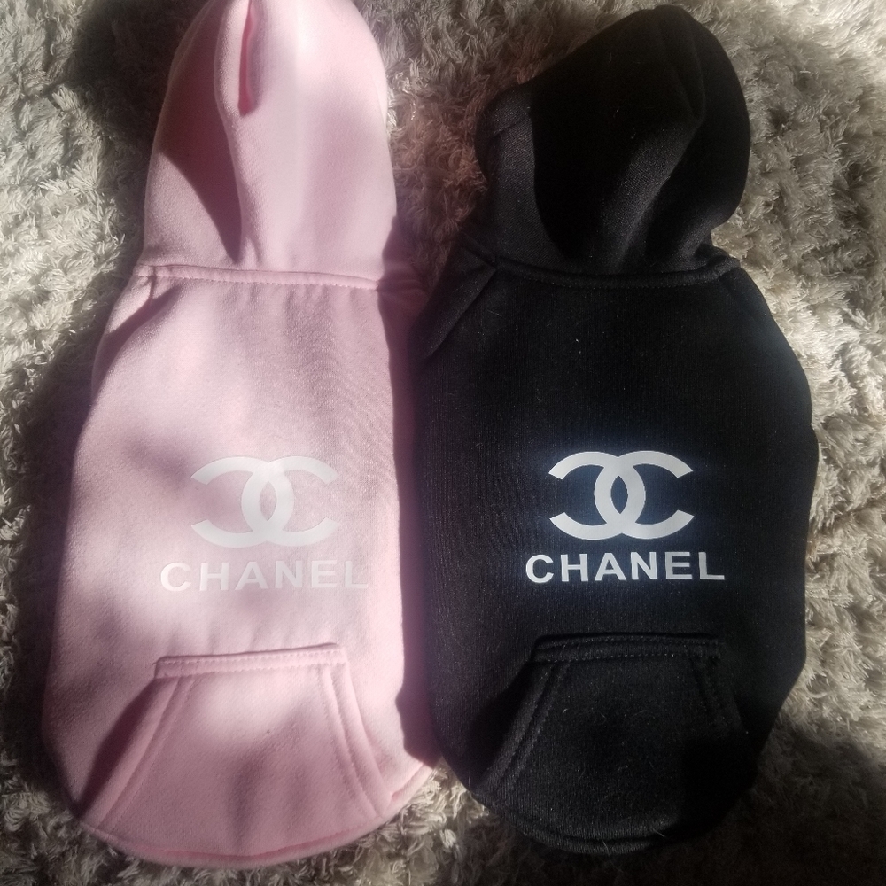 Chanel Dog Hoodie (Smaller Dogs)